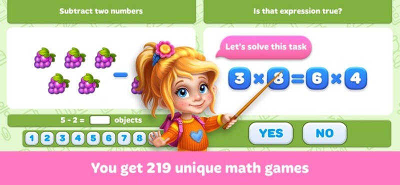 Mathy learn math for kids screenshot