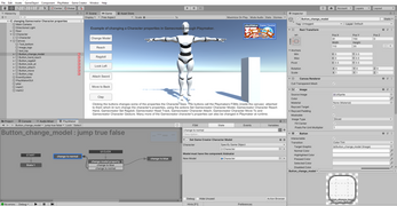 Playmaker Game Creator 1 Bridge screenshot