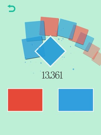Red vs. Blue - Don't Tap Wrong The Color Tiles screenshot