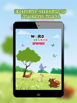 Word Search Animal Puzzle Image