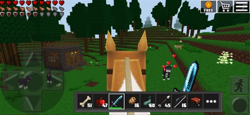 World of Cubes Craft & Mine 3D Image