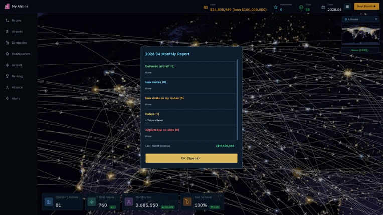 Airline Empire screenshot