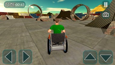 Amazing Wheelchair real stunts Image