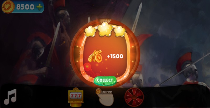 Ancient Warriors Casino Jackpot screenshot
