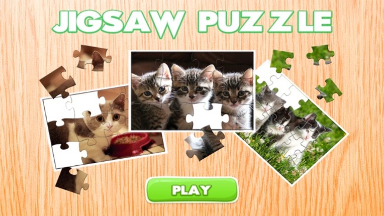 Cat Puzzle Game Animal Jigsaw Puzzles For Adults Image