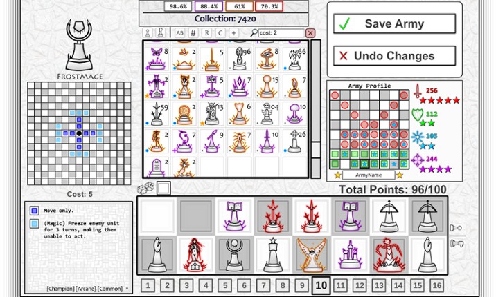 Chess Evolved Online screenshot