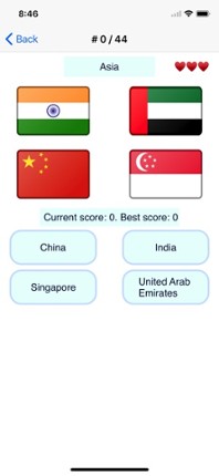 Country Flags Memorizer screenshot