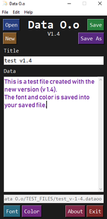 Data O.o - Data Software Encryption screenshot