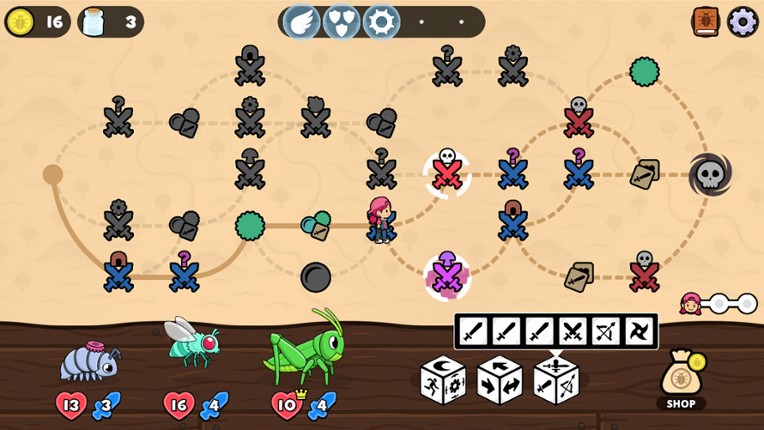 Dicey Bugs screenshot