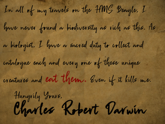Dining with Darwin screenshot