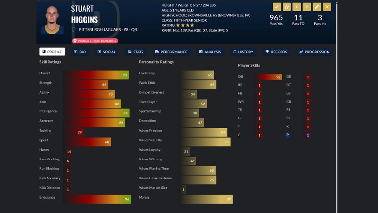 Draft Day Sports: College Football 2026 screenshot