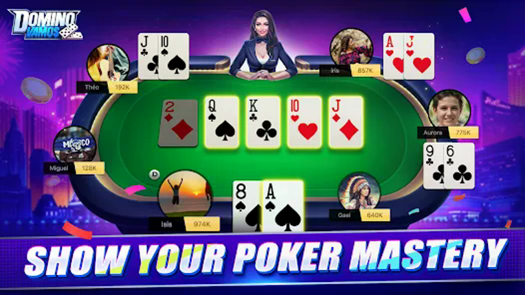 Domino Vamos-Slots Poker Crash Image