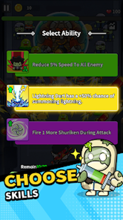 Zombie Bag： Backpack Survivor screenshot