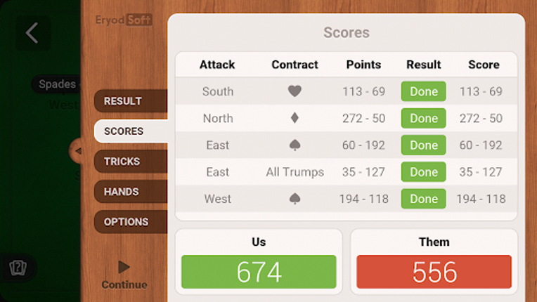 French Belote screenshot