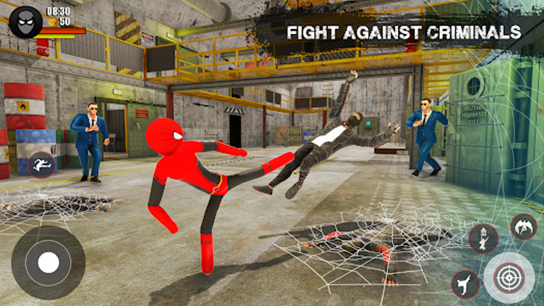 Spider Hero Man: Stickman Game screenshot