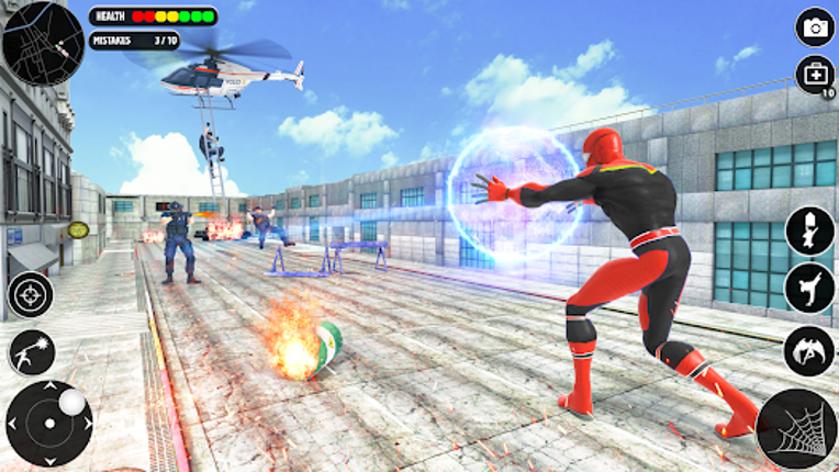 Spider Fighting Man Hero Games screenshot