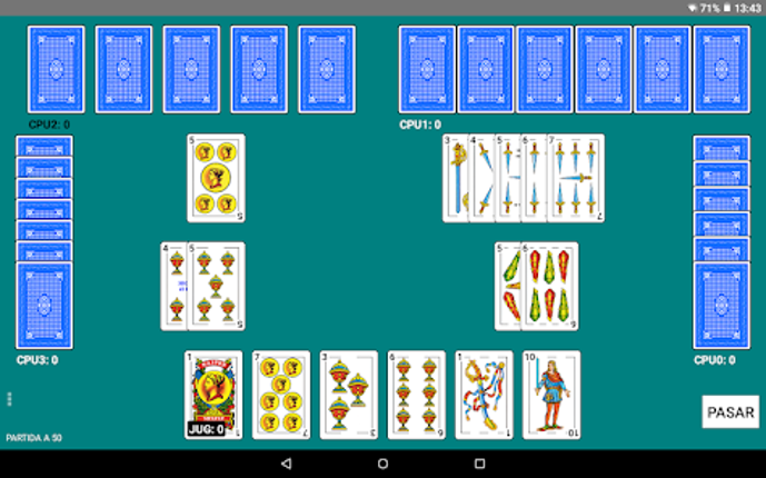 Cinquillo screenshot