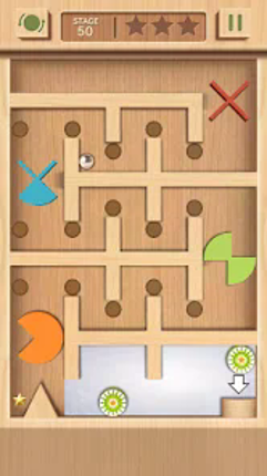 Maze Rolling Ball 3D screenshot