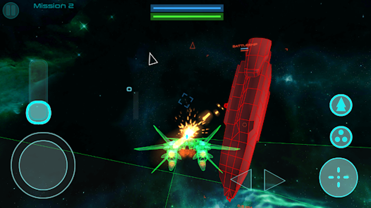 Stickman Space Fighter screenshot