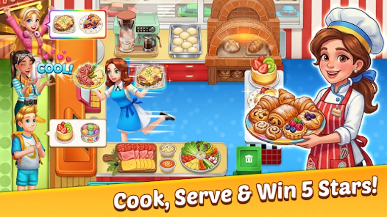 Pastry In Paris: Cooking Games Image