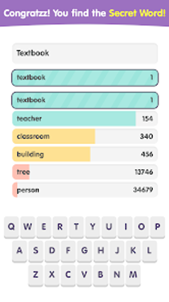 Contexto: Popular Words Game screenshot