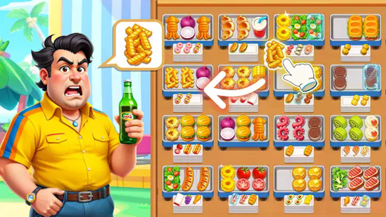 Grill Sort - Food Sort Games screenshot