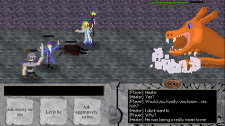 Dungeons and Chatlogs screenshot