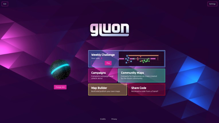 Gluon screenshot