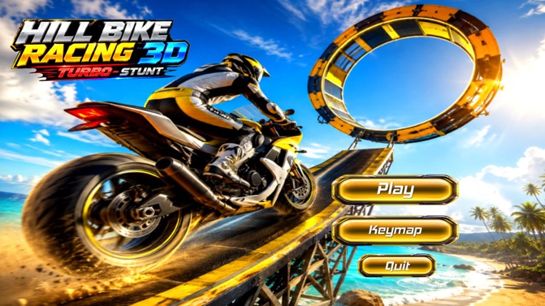 Hill Bike Racing 3D – Turbo Stunt screenshot