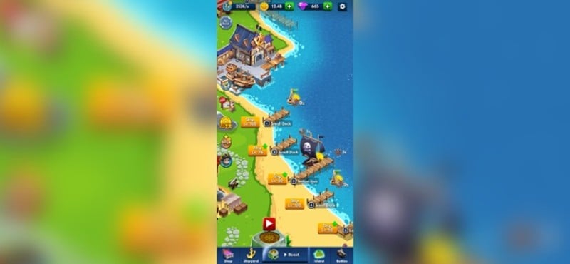 Idle Pirate Tycoon: Gold Sea screenshot