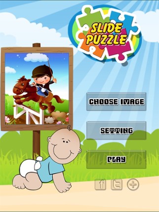 Kids Slide Puzzle - Trò Chơi Ghép Hình Cute Cho Bé screenshot