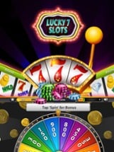 Lucky 7 Slot Machines – Spin 777 Lottery Wheel Image