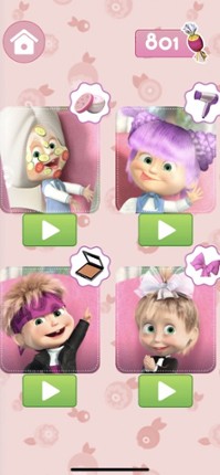 Masha and the Bear Hair Salon Image