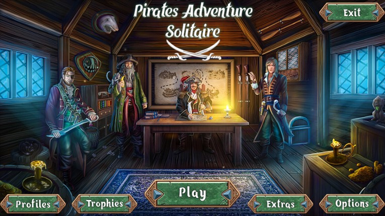 Pirates Adventure Solitaire screenshot