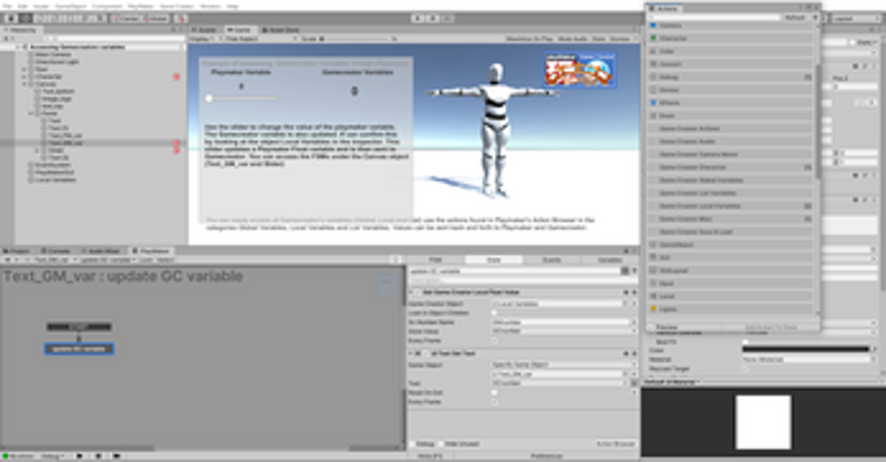 Playmaker Game Creator 1 Bridge screenshot