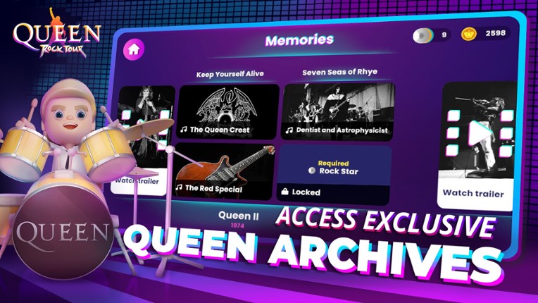 Queen: Rock Tour screenshot