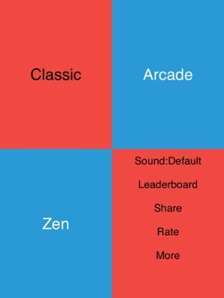 Red vs. Blue - Don't Tap Wrong The Color Tiles screenshot