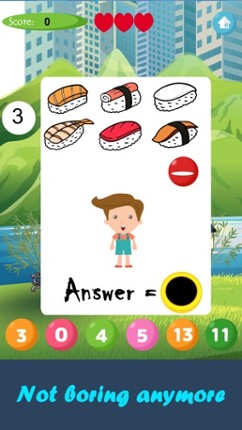 Sushi Math Addition & Subtraction screenshot