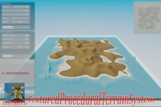 Textured Procedural Terrain System Image