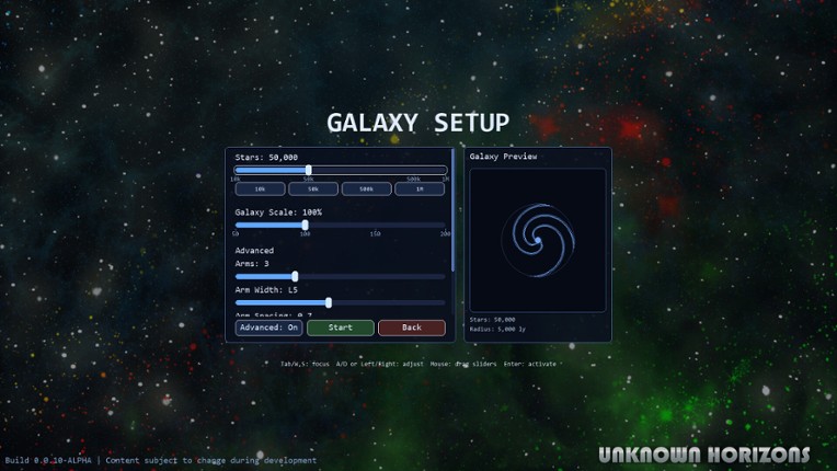 Unknown Horizons screenshot