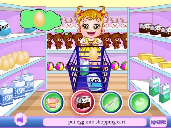 Baby Chef Shopping &amp; Cook &amp; Dessert - for Holiday &amp; Kids Game Image