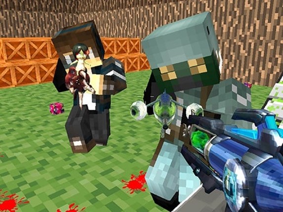 Blocky Gun Paintball Game Cover