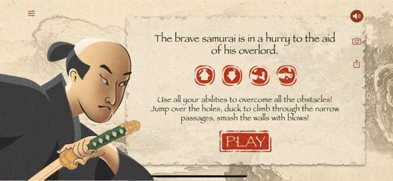 Brave Samurai screenshot