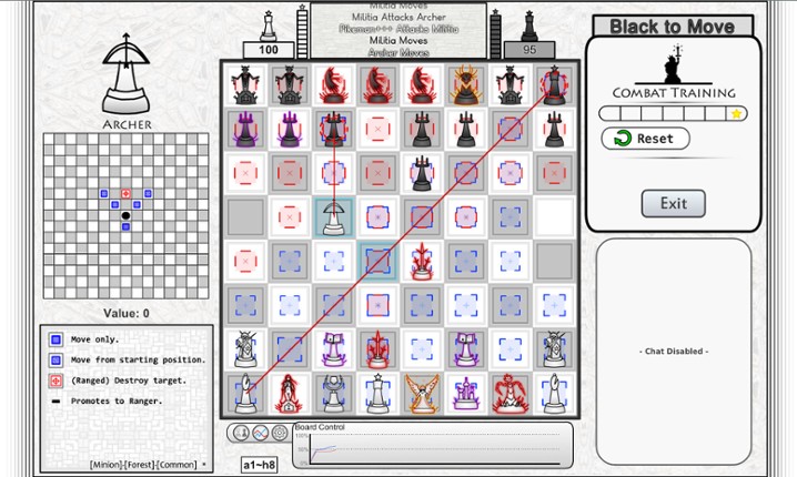 Chess Evolved Online screenshot