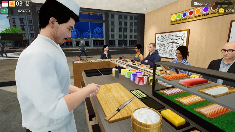 Conveyor Belt Sushi Simulator screenshot