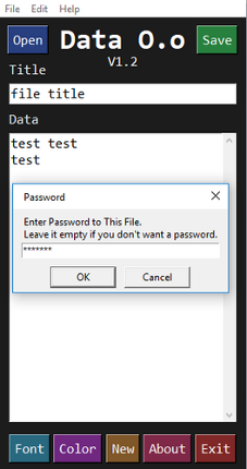 Data O.o - Data Software Encryption Image