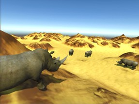 Deadly Desert Rhino - Wild Animal Simulator Image