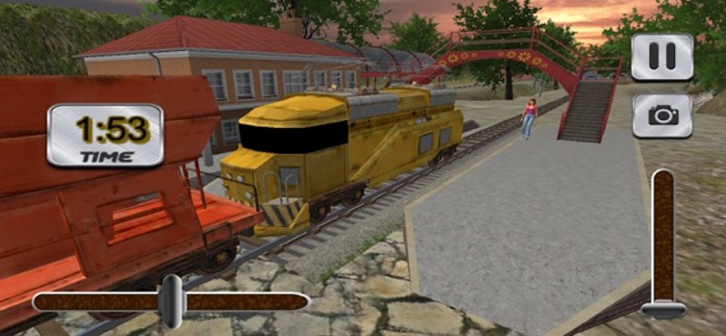 Drive Passenger Rail In Desert screenshot