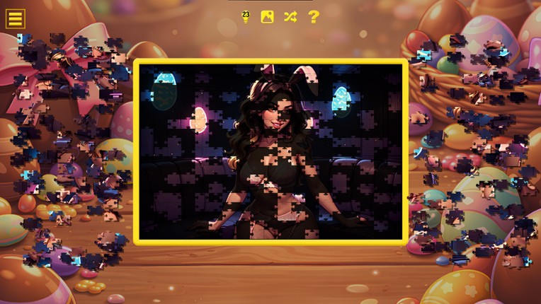Easter Bunny Girls – Hentai Jigsaw screenshot