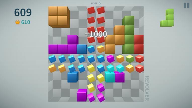 TetroCrate Block Puzzle 3D screenshot